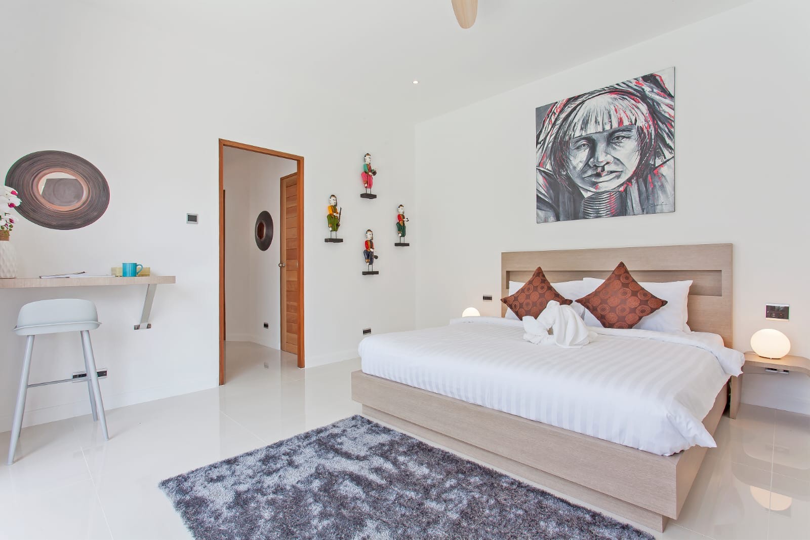 Chambre double lumineuse